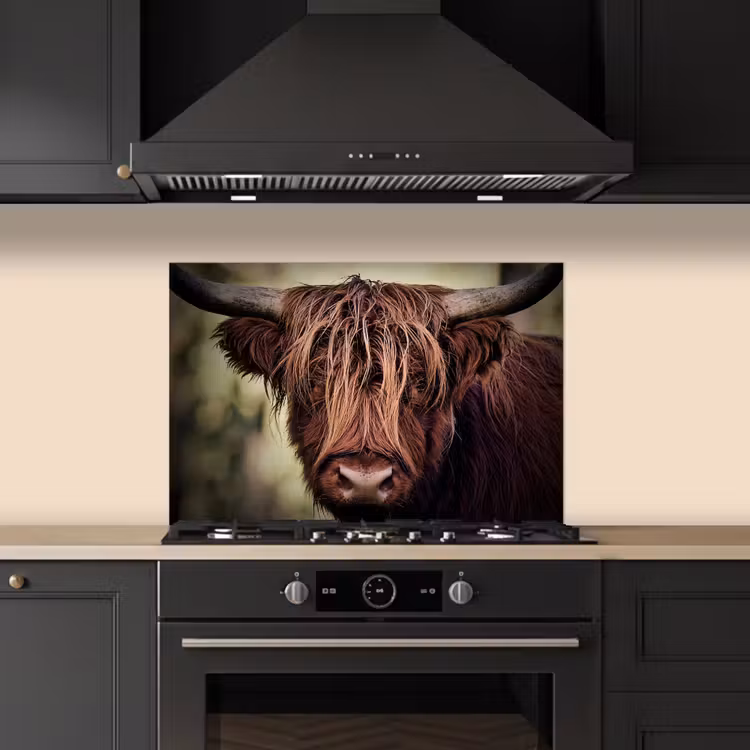 Kitchen splashback for hob - View of the Wilderness — 5