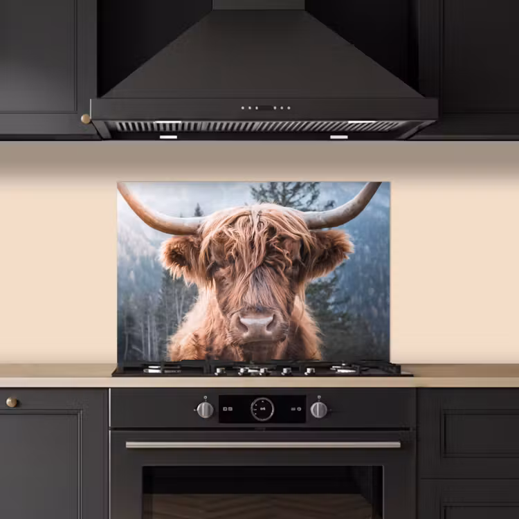 Kitchen splashback for hob - Highland Guardian — 5