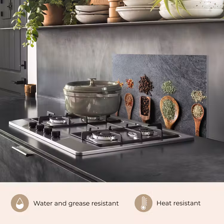 Kitchen splashback for hob - Herbal Arsenal — 2