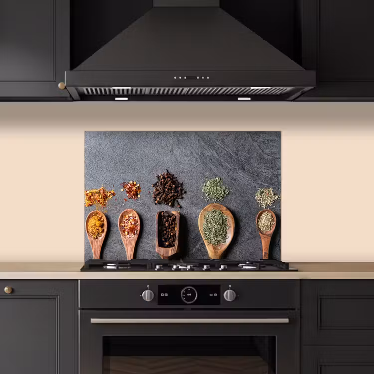 Kitchen splashback for hob - Herbal Arsenal — 5