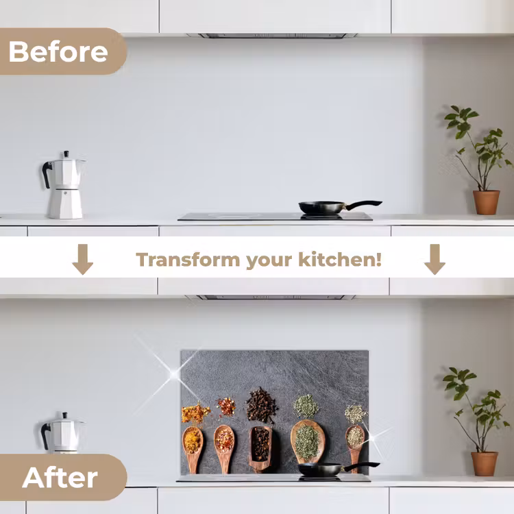 Kitchen splashback for hob - Herbal Arsenal — 7