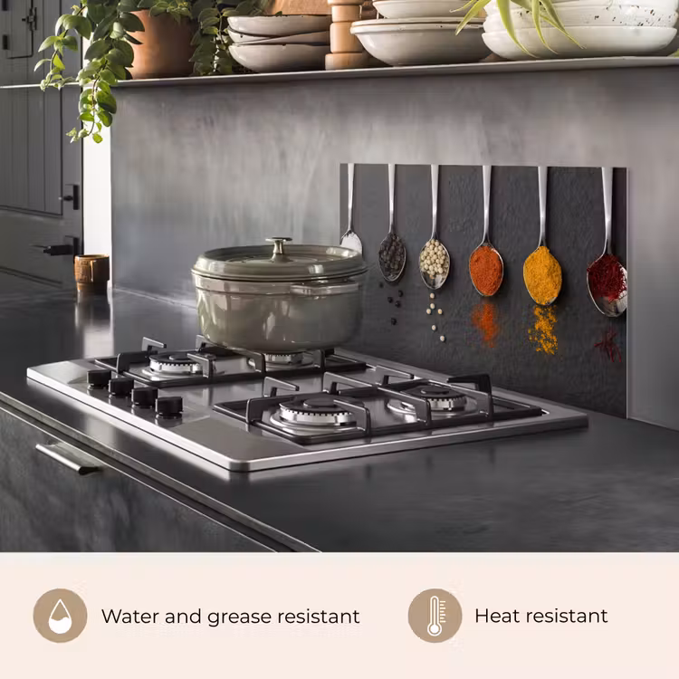 Kitchen splashback for hob - The Spectrum of Spices — 2