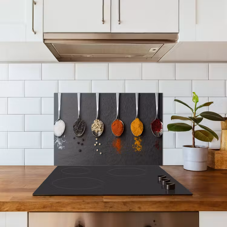 Kitchen splashback for hob - The Spectrum of Spices — 3