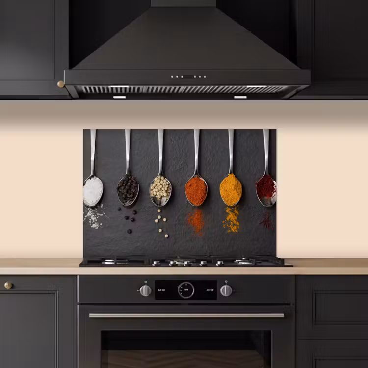 Kitchen splashback for hob - The Spectrum of Spices — 5