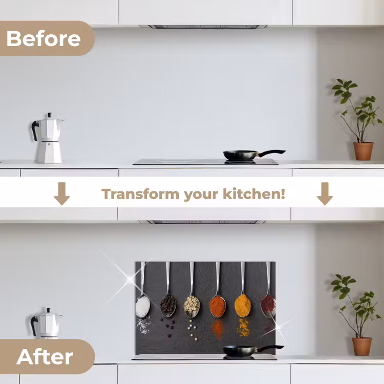 Kitchen splashback for hob - The Spectrum of Spices — 7