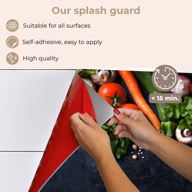 Kitchen splashback for hob - Fresh Harvest in the Kitchen — 4