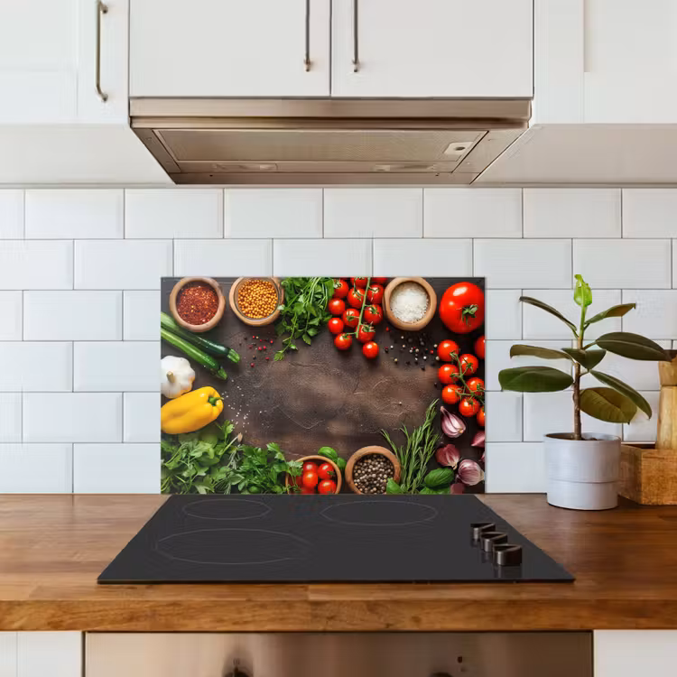 Kitchen splashback for hob - Garden of Freshness — 3