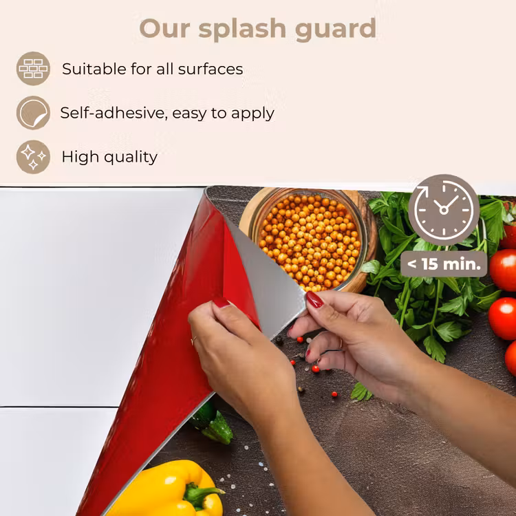 Kitchen splashback for hob - Garden of Freshness — 4