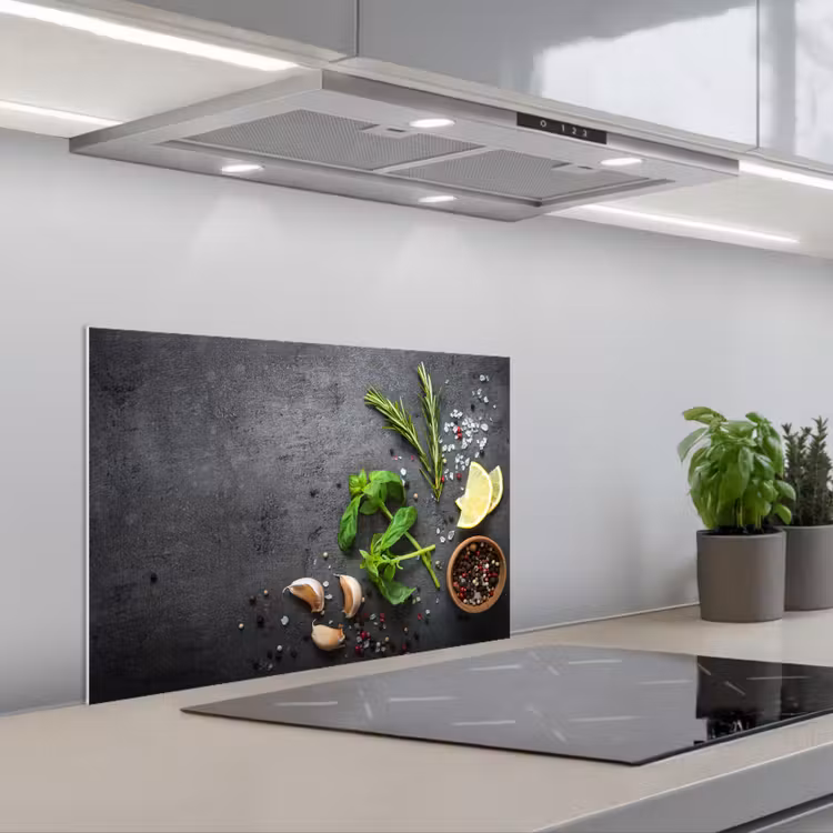 Kitchen splashback for hob - Gastronomic Still Life — 1