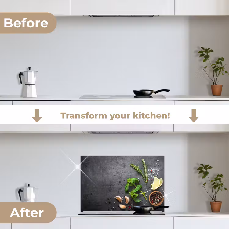Kitchen splashback for hob - Gastronomic Still Life — 7