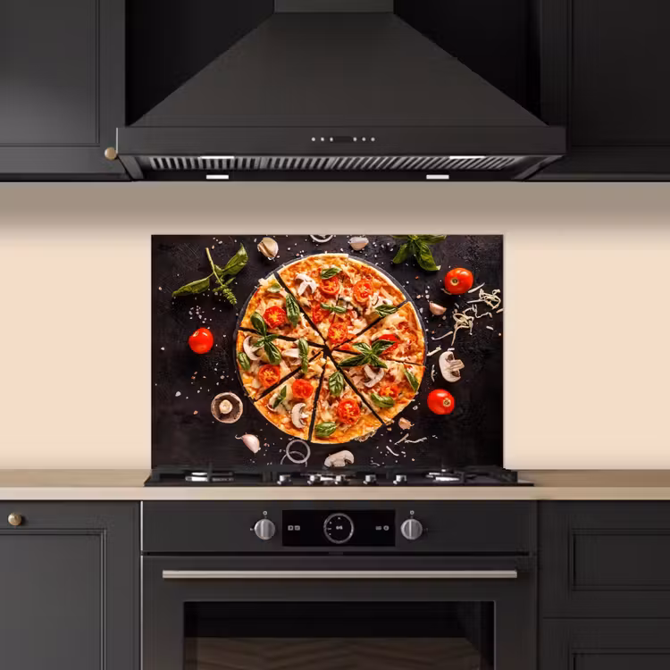 Kitchen splashback for hob - Mediterranean Feast — 5