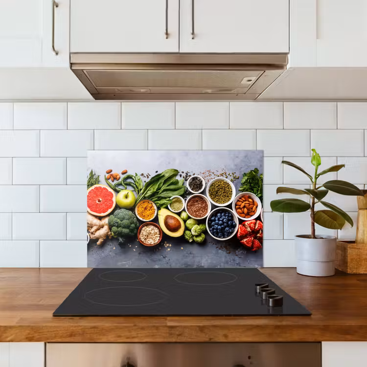 Kitchen splashback for hob - Symphony of Superfoods — 3