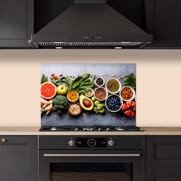 Kitchen splashback for hob - Symphony of Superfoods — 5