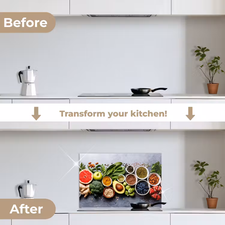 Kitchen splashback for hob - Symphony of Superfoods — 7