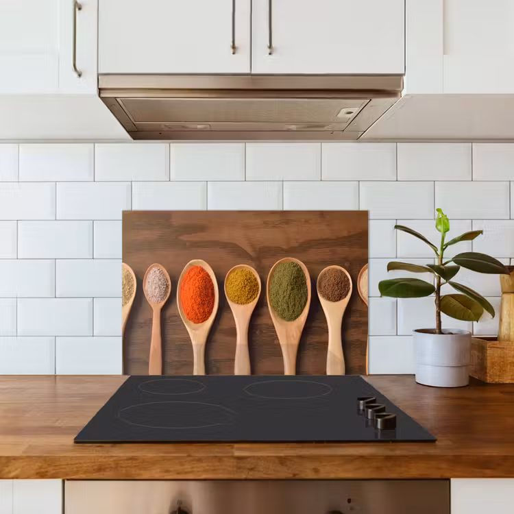 Kitchen splashback for hob - Symmetry of Flavors — 3