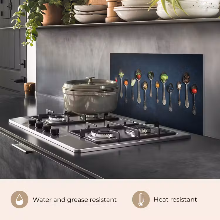Kitchen splashback for hob - Tasting in Spoons — 2