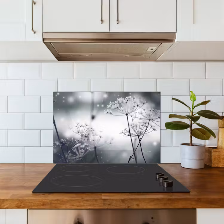 Kitchen splashback for hob - Winter Whispers — 3