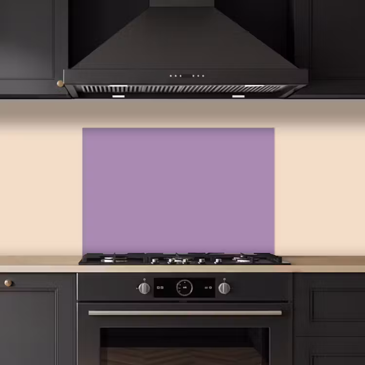 Kitchen splashback for hob - Interior - Purple - Colors - Purple - Solid — 5