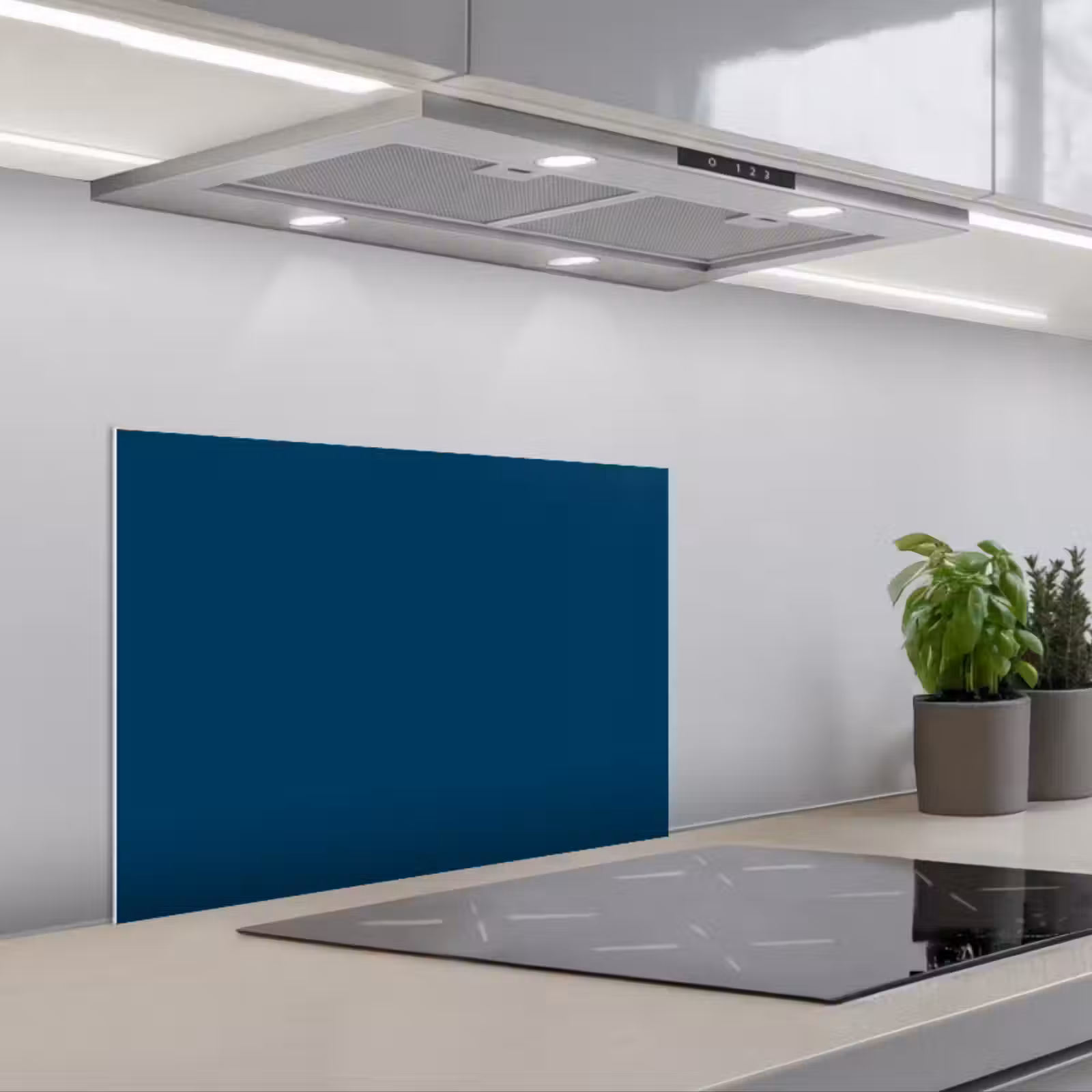 Kitchen splashback for hob - Indigo - Palette - Colors — 1