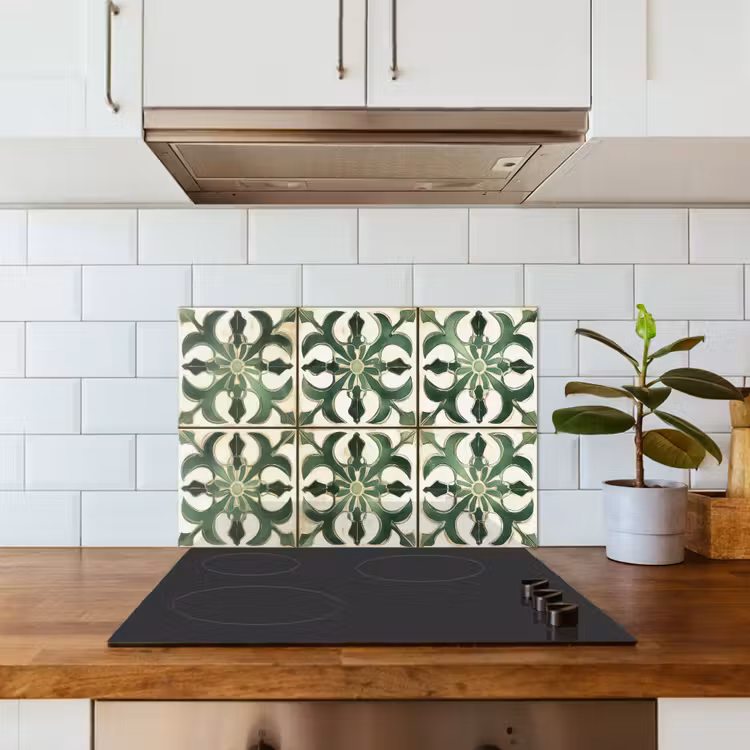 Kitchen splashback for hob - Interior - Ceramics - Decoration - Spanish — 3