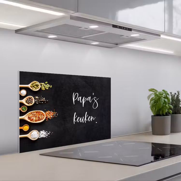 Kitchen splashback for hob - Quotes - Proverbs - Kitchen - Dad's Kitchen - Dad — 1