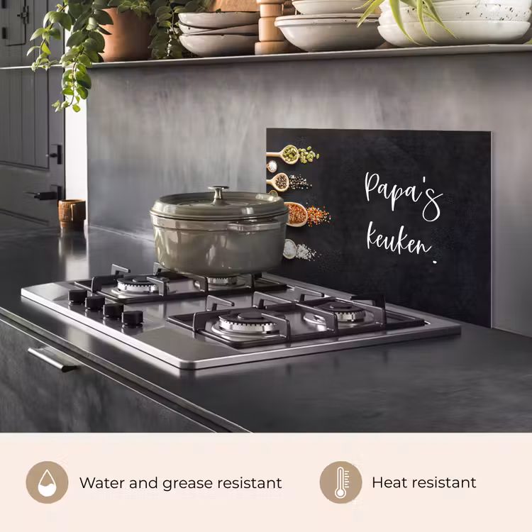 Kitchen splashback for hob - Quotes - Proverbs - Kitchen - Dad's Kitchen - Dad — 2