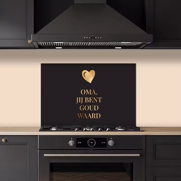Kitchen splashback for hob - Grandma you are worth gold - Quotes - Proverbs - Grandma — 5