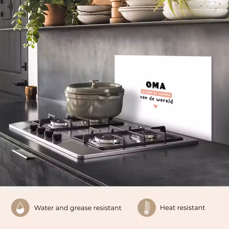 Kitchen splashback for hob - Quotes - Grandma you are the sweetest in the world - Proverbs - Grandma — 2