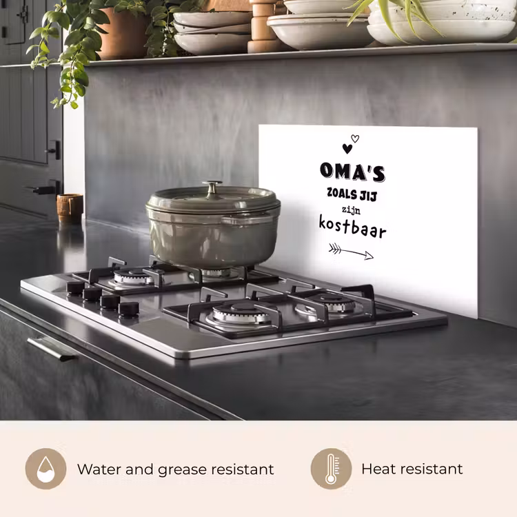 Kitchen splashback for hob - Quotes - Grandmas like you are precious - Proverbs - Grandma — 2