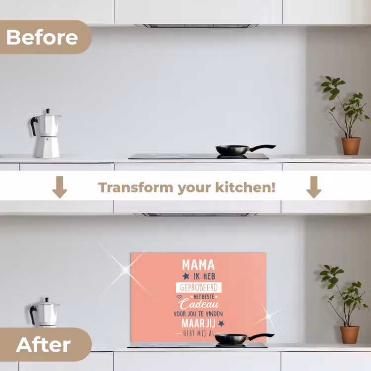 Kitchen splashback for hob - Proverbs - Mommy - Quotes - Mommy you already have us — 7