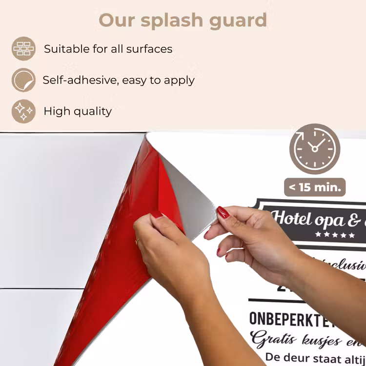 Kitchen splashback for hob - Hotel grandpa & grandma - Proverbs - Grandpa - Quotes - Grandma — 4