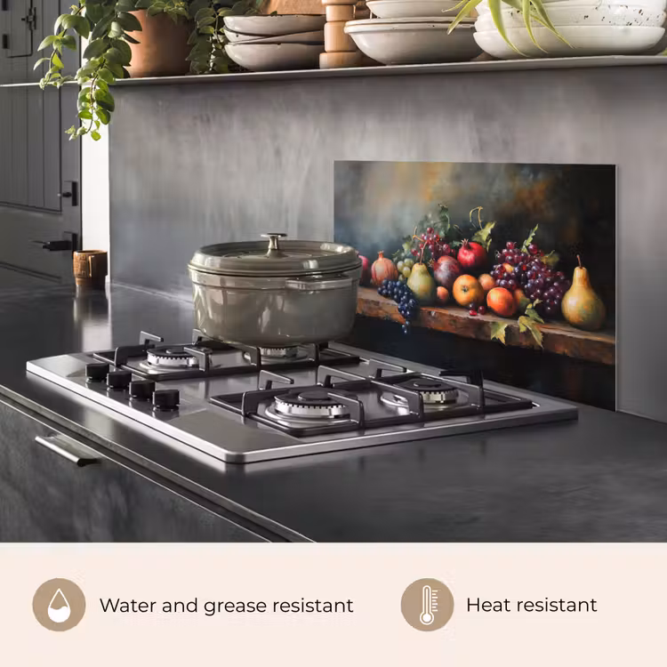 Kitchen splashback for hob - Rustic - Still Life - Fruit — 2