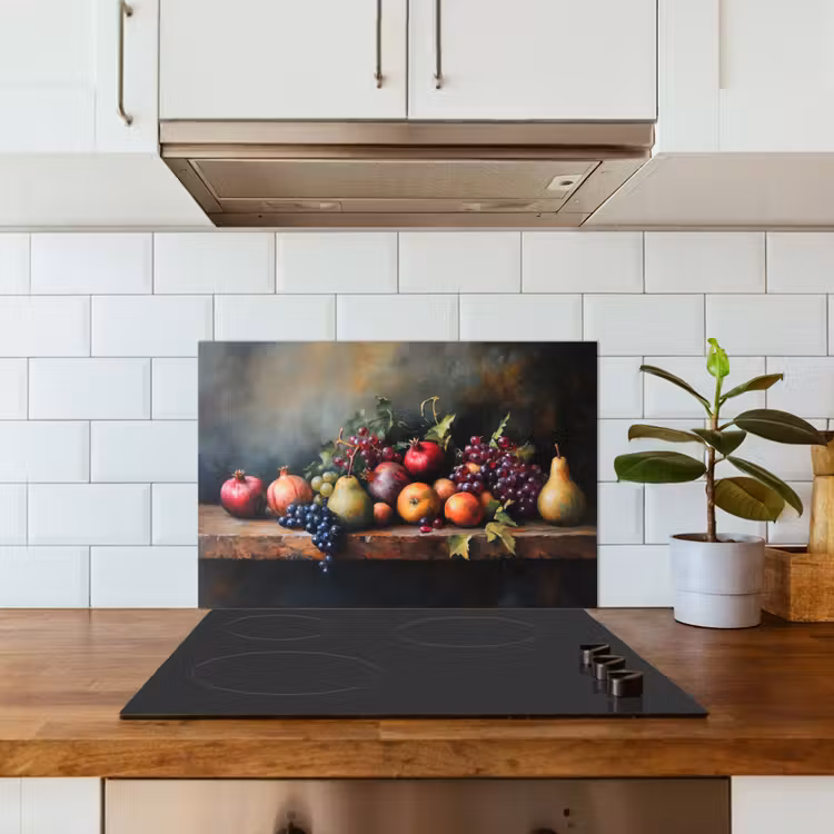 Kitchen splashback for hob - Rustic - Still Life - Fruit — 3