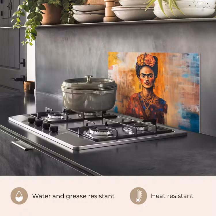 Kitchen splashback for hob - Portrait - Jewelry - Picturesque — 2