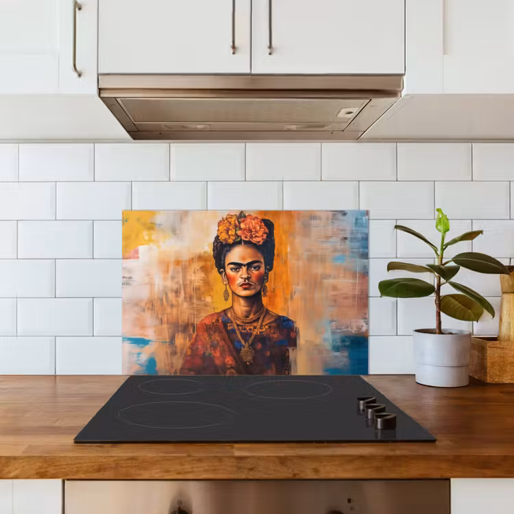 Kitchen splashback for hob - Portrait - Jewelry - Picturesque — 3