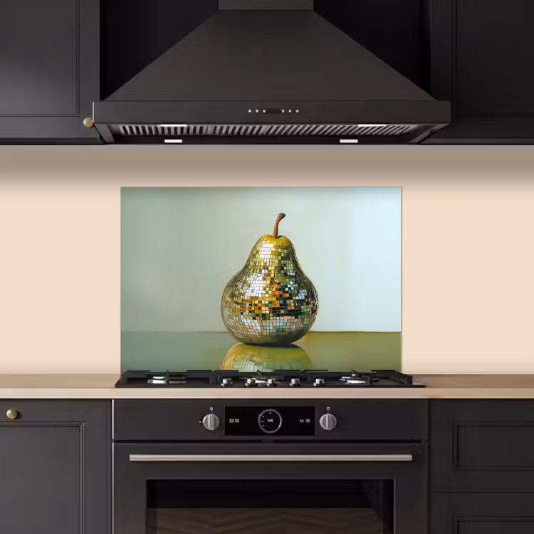 Kitchen splashback for hob - Fruit - Disco - Art - Glitter — 5