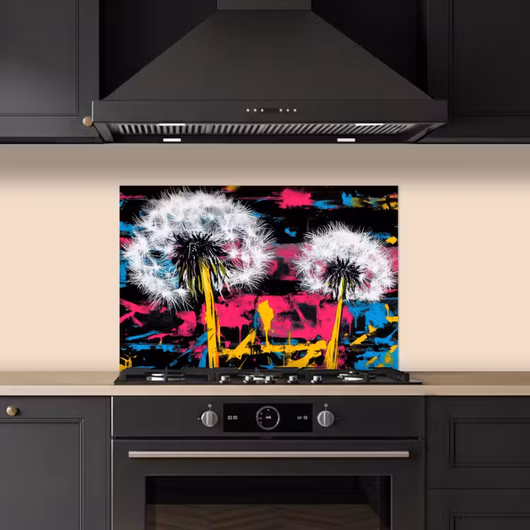 Kitchen splashback for hob - Street Art - Colorful - Wall — 5