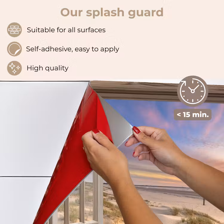 Kitchen splashback for hob - Views - Beach - Dunes - Nature - Landscape — 4