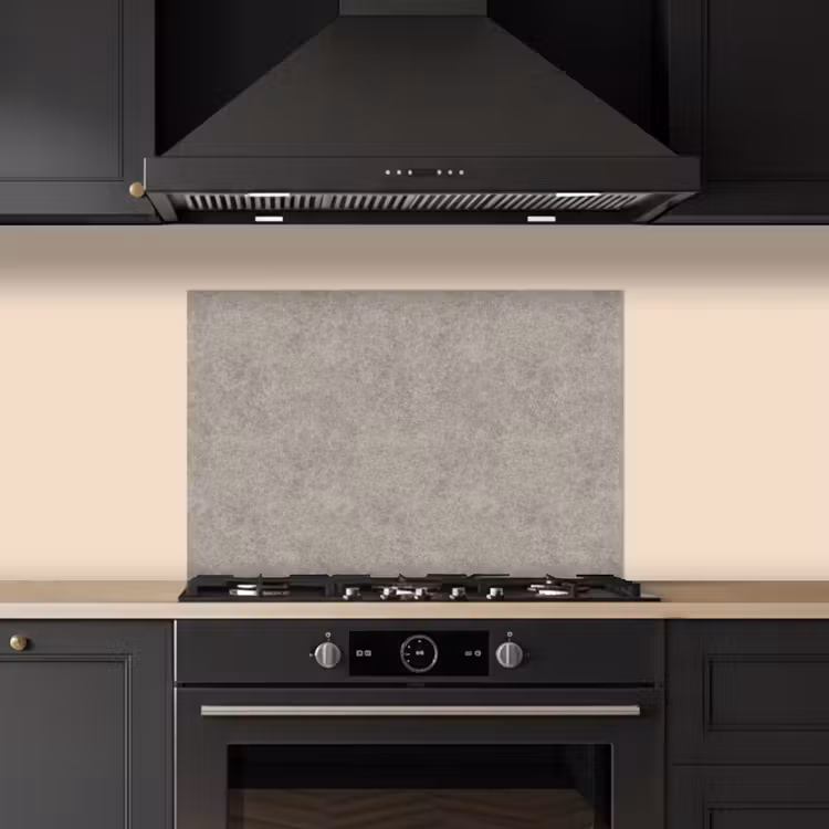 Kitchen splashback for hob - Pattern - Concrete - Grey — 5