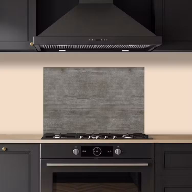 Kitchen splashback for hob - Structure - Concrete - Stone - Patterns — 5
