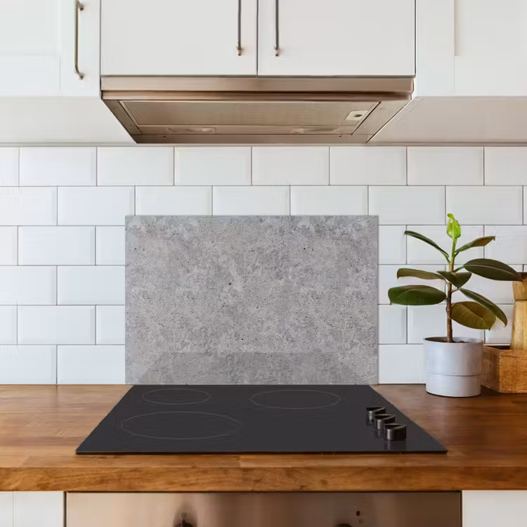 Kitchen splashback for hob - Pattern - Cement - Concrete — 3