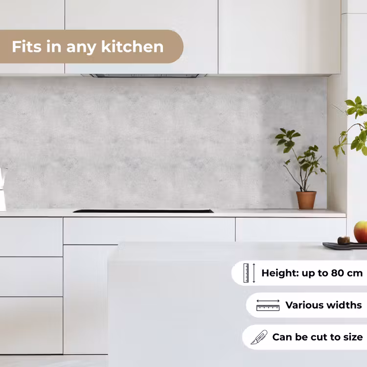 Kitchen splashback - Gray - Concrete - Neutral — 7
