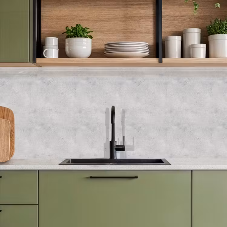 Kitchen splashback - Gray - Concrete - Neutral — 8