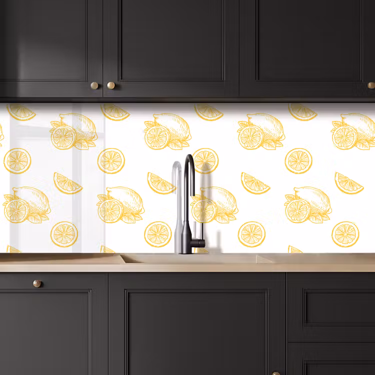 Kitchen splashback - Lemon - Pattern - Yellow — 6