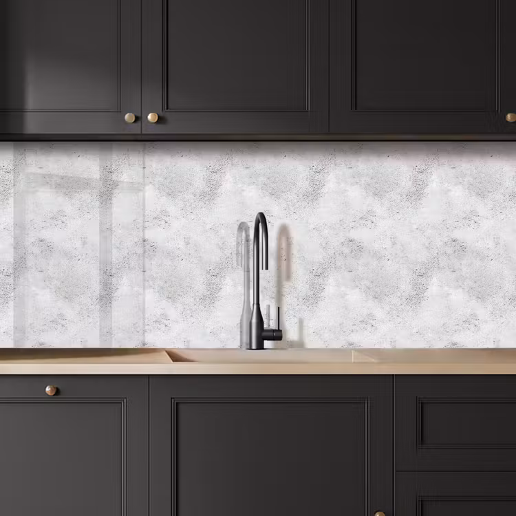 Kitchen splashback - Light gray - Rough - Subtle — 6