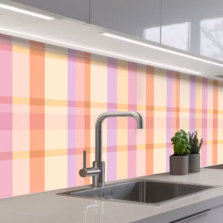 Kitchen splashback - Pastel - off pattern - Geometric — 2