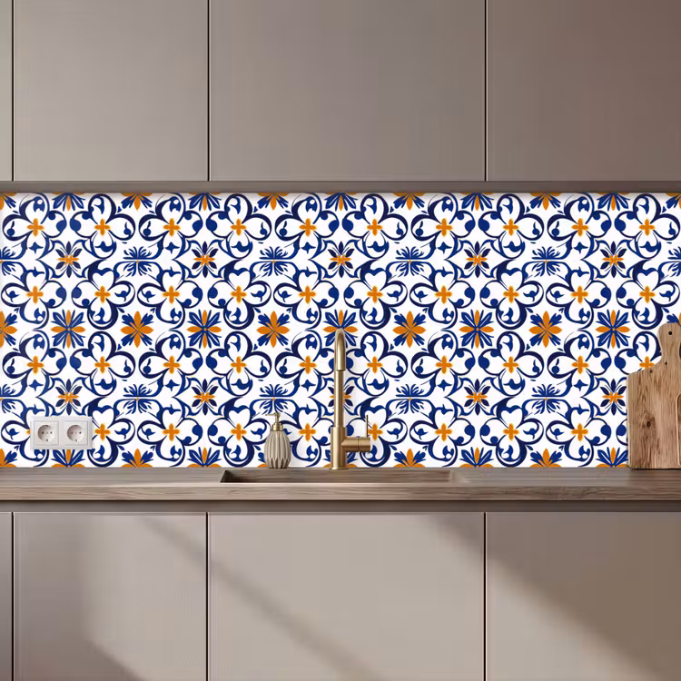 Kitchen splashback - Pattern - Modern - Colorful — 1