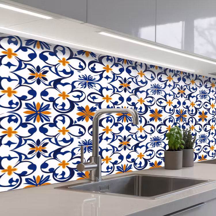 Kitchen splashback - Pattern - Modern - Colorful — 2