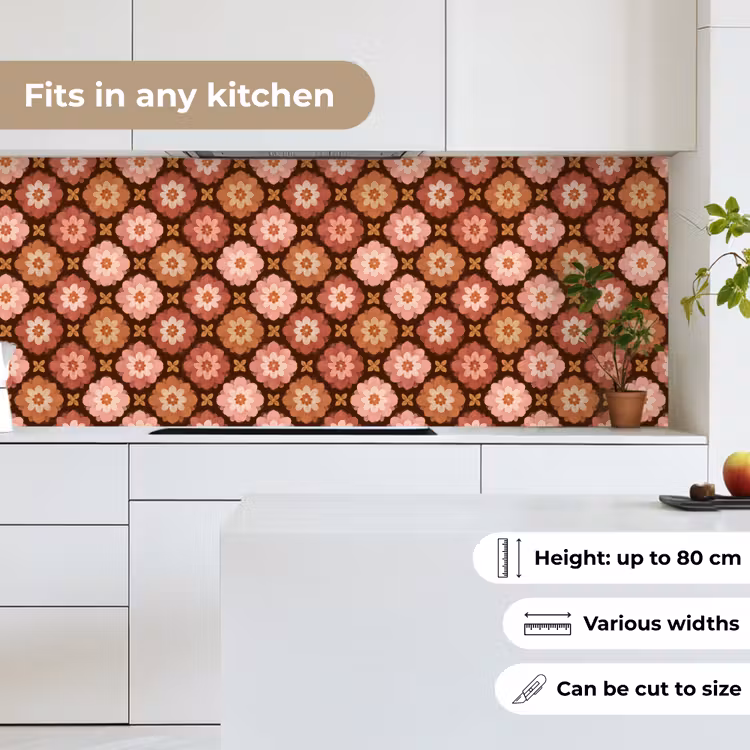 Kitchen splashback - Geometric - Floral - Colorful — 7
