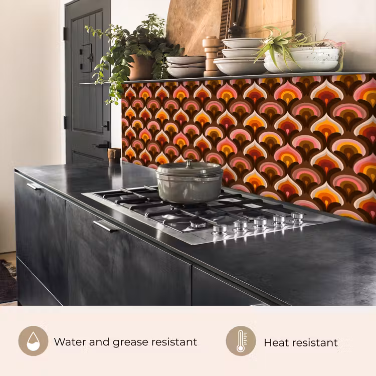 Kitchen splashback - Pattern - Retro - Colorful — 5
